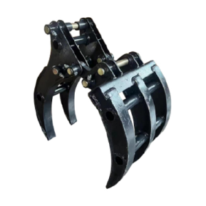 Garra para troncos para miniexcavadora