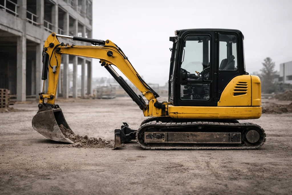 peso operativo miniexcavadora